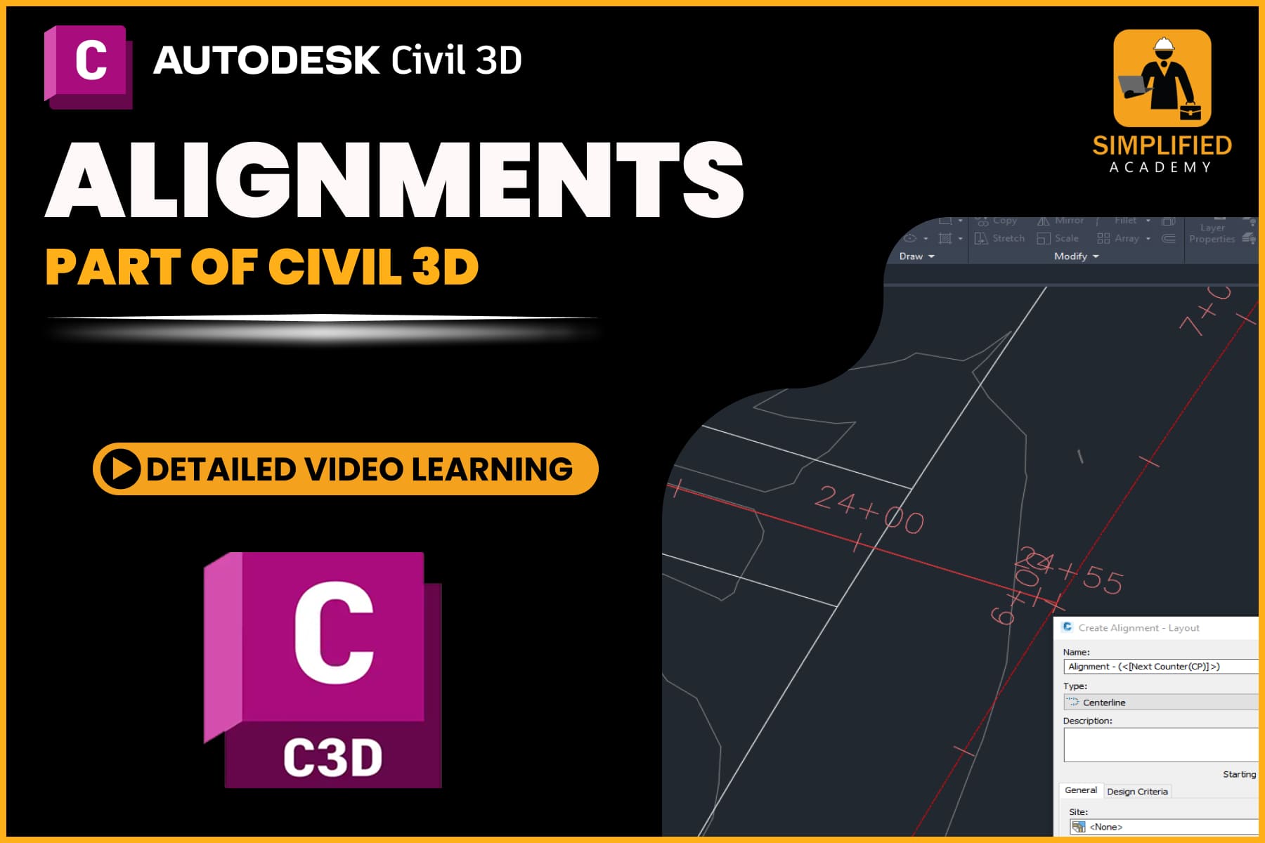 Alignments in Autodesk Civil 3D cover