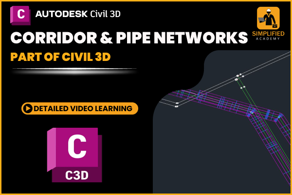Corridor & Pipe Networks in Autodesk Civil 3D cover