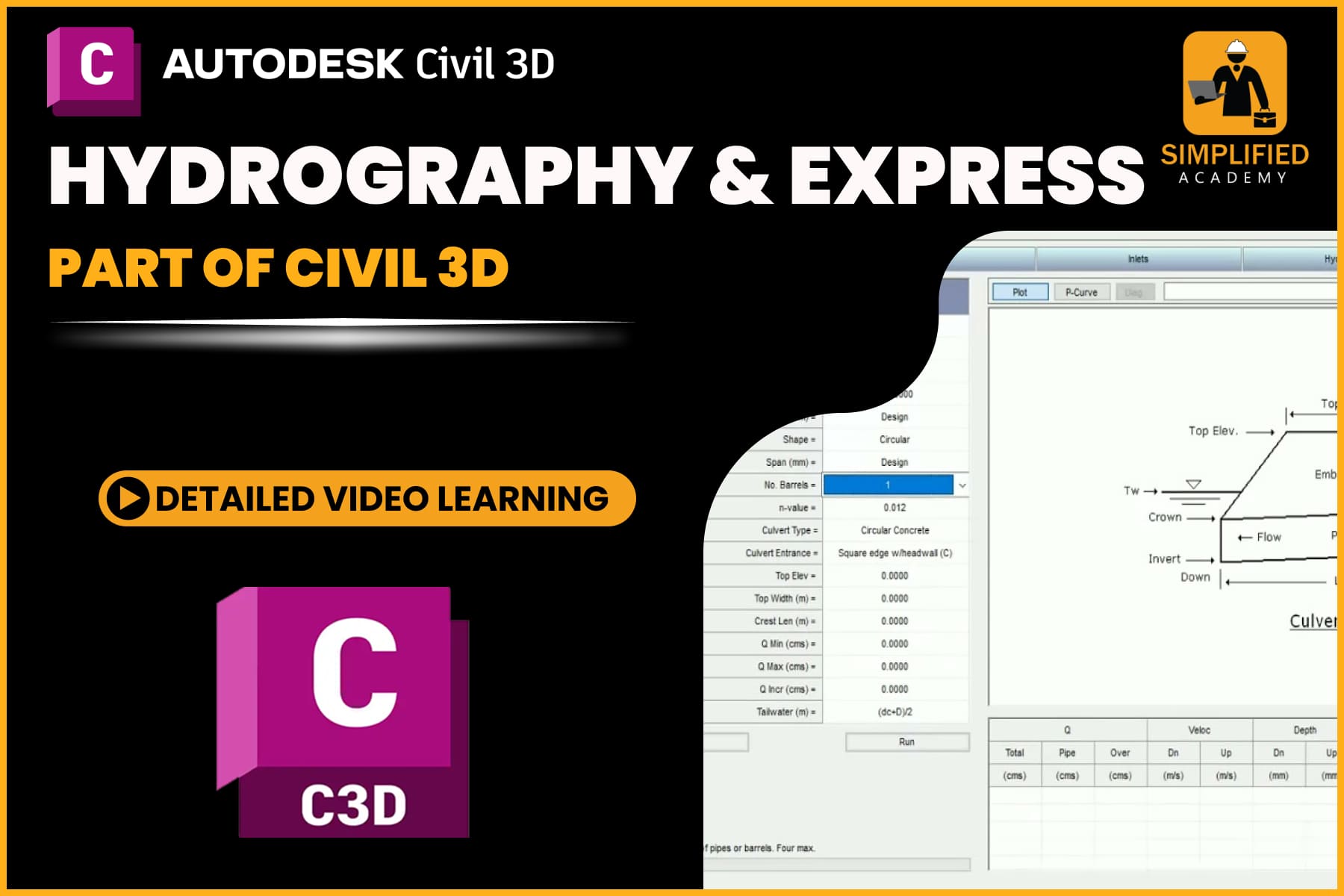 Hydrography & Express in Autodesk Civil 3D cover