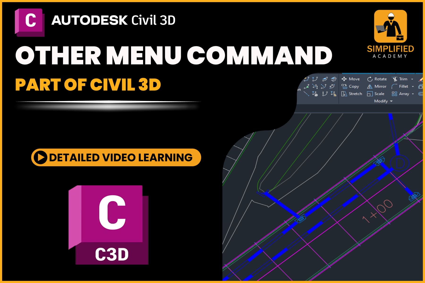 Other Menu Command in Autodesk Civil 3D cover