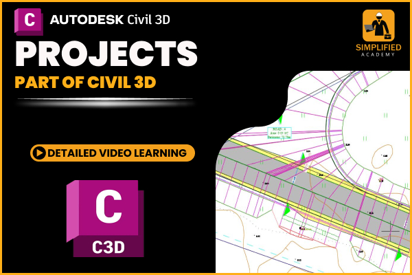 Projects in Autodesk Civil 3D cover