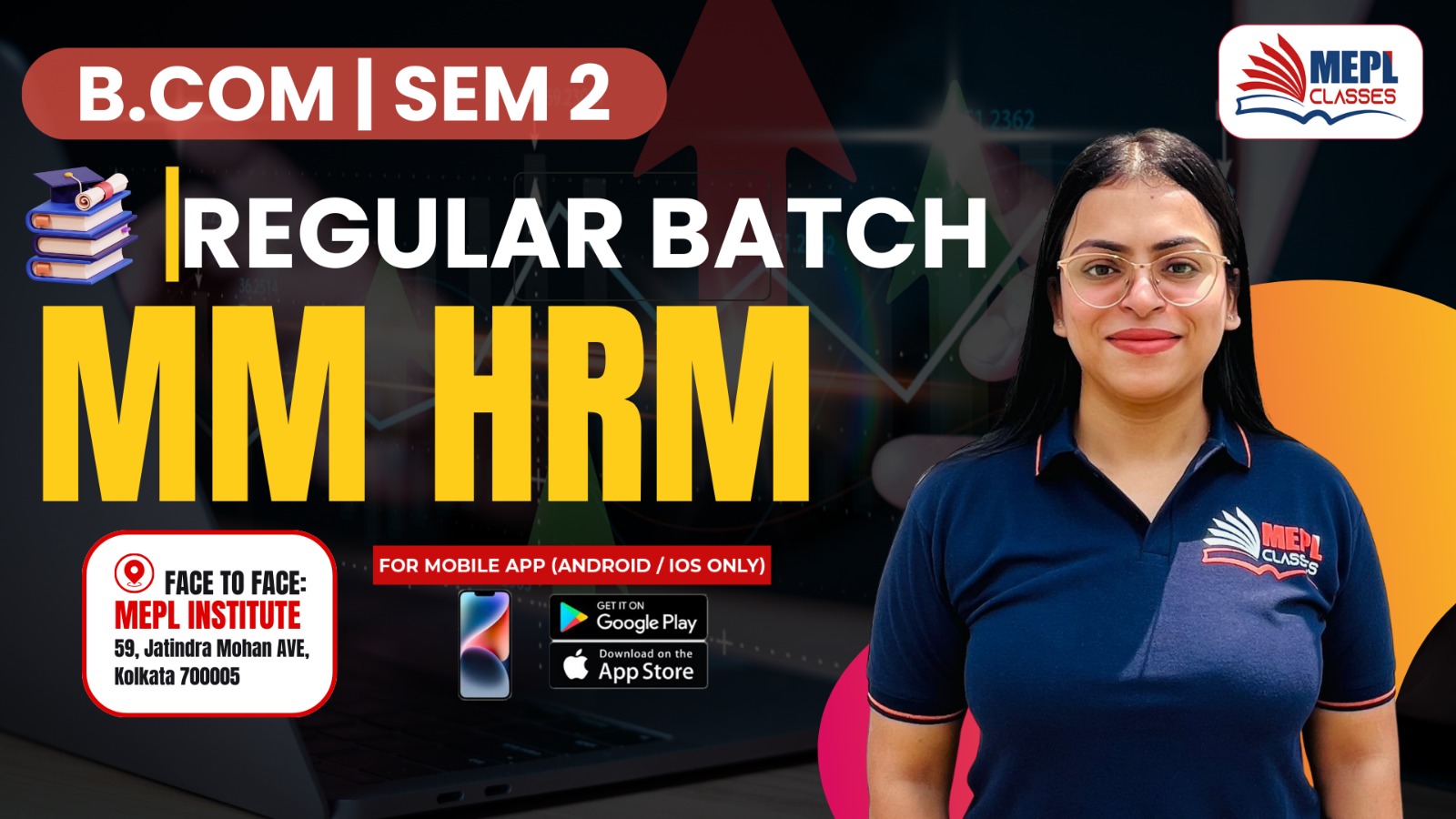B.COM - SEMESTER 2 - REGULAR BATCH - MARKETING MANAGEMENT & HUMAN RESOURCES MANAGEMENT - FOR MOBILE APP (ANDROID/IOS ONLY) cover
