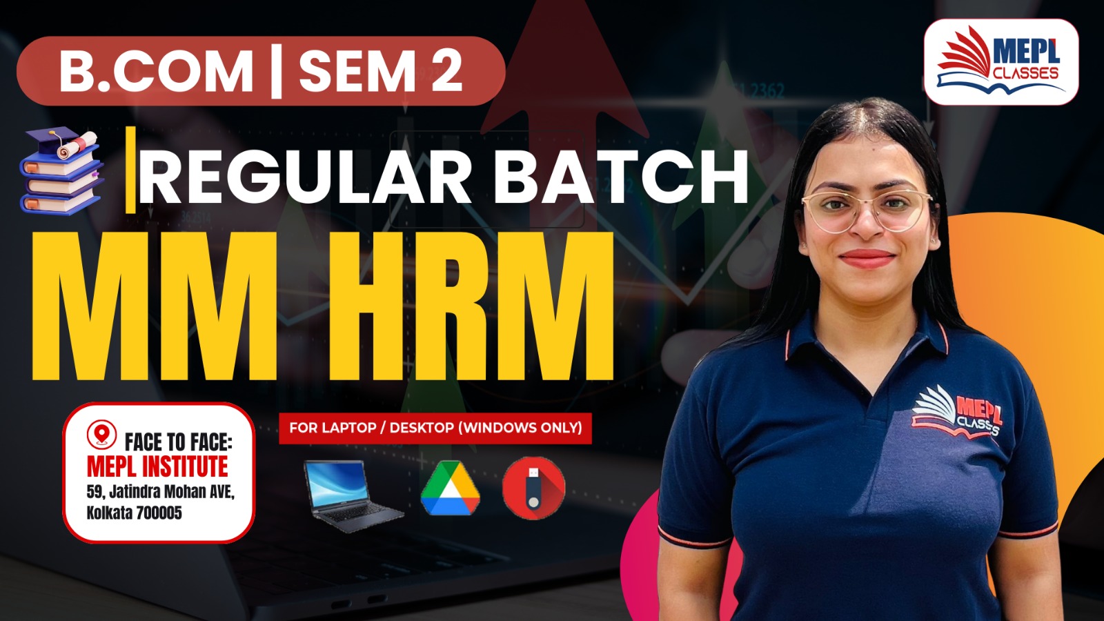 B.COM - SEMESTER 2 - REGULAR BATCH - MARKETING MANAGEMENT & HUMAN RESOURCES MANAGEMENT - FOR LAPTOP/DESKTOP (WINDOWS ONLY) cover