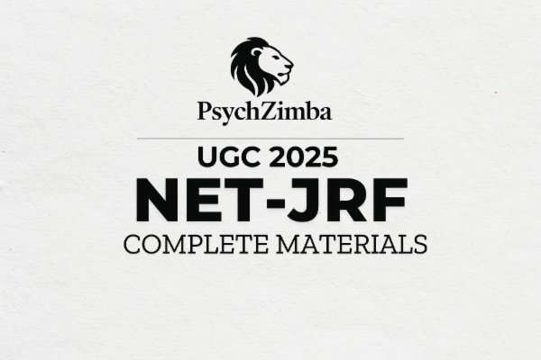 PsychZimba NET-JRF Psychology Coaching JUNE 2025 cover