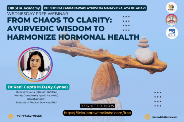 From Chaos to Clarity: Ayurvedic wisdom to Harmonize Hormonal Health cover