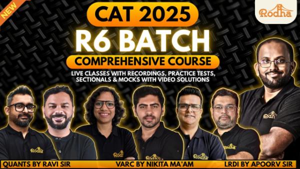 CAT 2025 | COMPLETE Batch - R6 ( Hinglish) I Zero To Zenith Comprehensive Batch for CAT 2025 - Basic to Advance Courses of Quantitative Aptitude, Logical Reasoning & Data Interpretation, Verbal Ability Reading Comprehension – All In One cover
