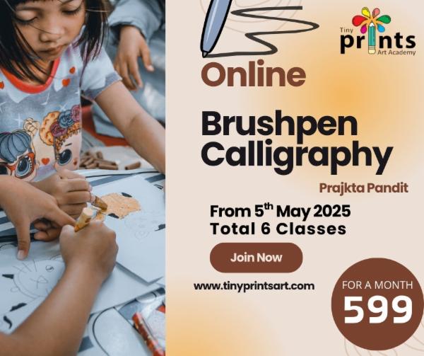 Calligraphy Workshop May 2025 cover