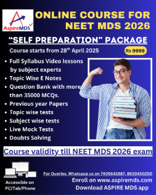 PLAN B+ Self Preparation NEET MDS'26 cover