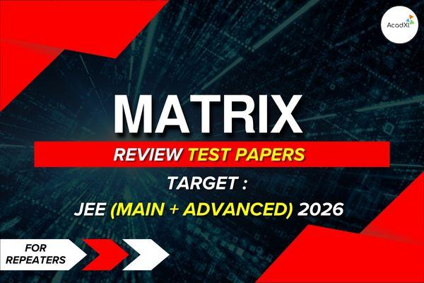 Review Test Paper - Matrix cover