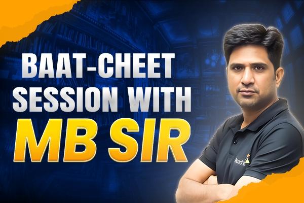 Baat Cheet Session by MB Sir cover