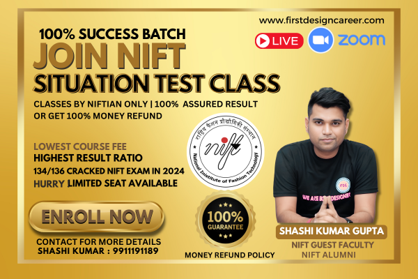 NIFT ADVANCE Situation Test Preparation : LIVE BATCH 2 cover