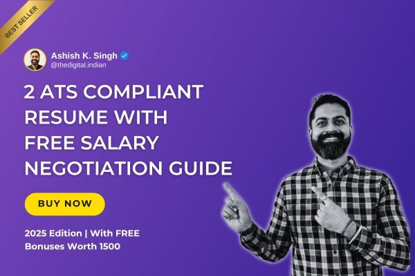 2 ATS Compliant Resume + 3 Surprise Bonus cover