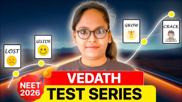 Vedath Test Series for Droppers Students: NEET 2026 cover