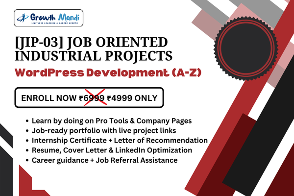 JIP 03 : WordPress Development with SEO cover