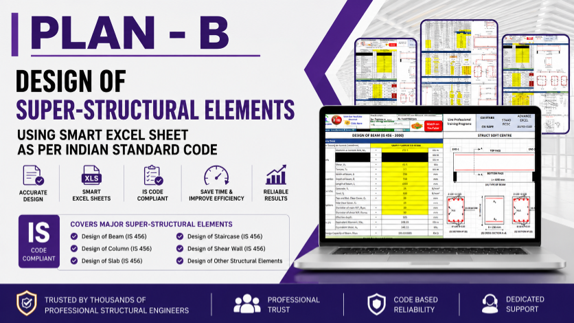 Sub-Structure Design Excel Sheets