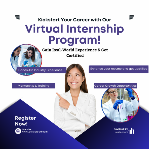 Lifesciences/Pharma: 45 days Virtual Internship powered By Makeintern cover