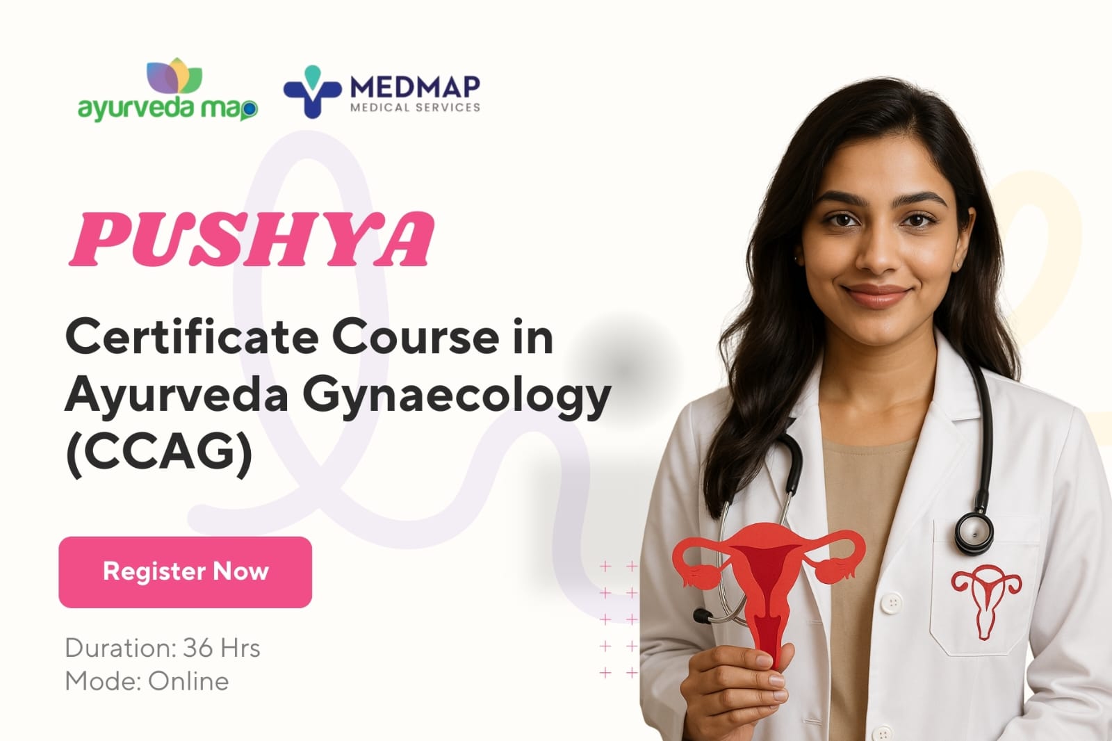 Pushya: Certificate Course in Ayurveda Gynaecology.(CCAG) cover