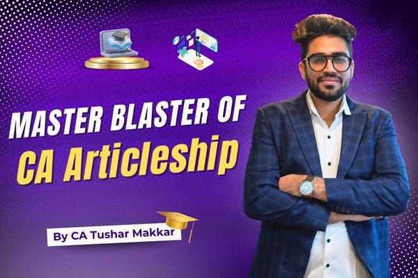 Master Blaster of CA Articleship - Get Ready for Interview Success cover