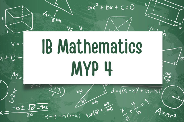 IB Mathematics for Middle Year Programme 4 cover