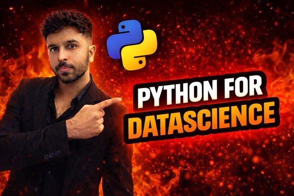 Python for Data Science(Hinglish) cover