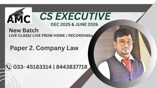 CS Executive Company Law cover