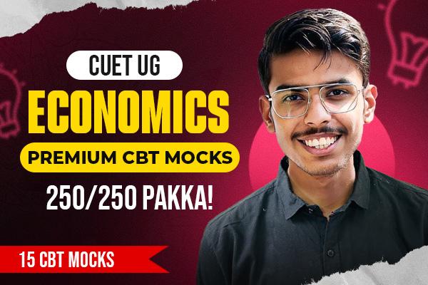 Economics - 15 Full Length CBT Mocks | CUET UG Exam cover