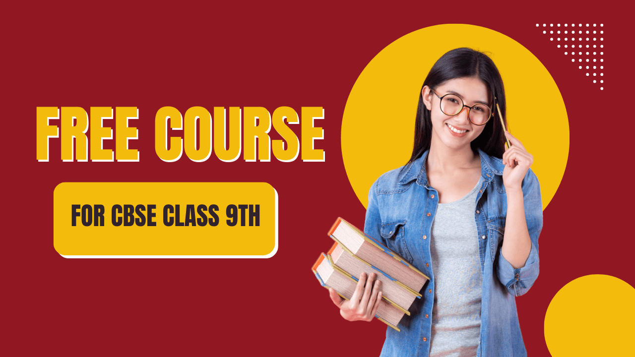 Free Course for CBSE Class 9th cover