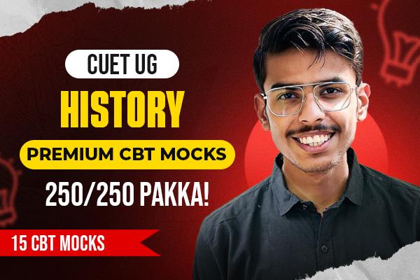 History - 15 Full Length Mocks | CUET UG Exam cover