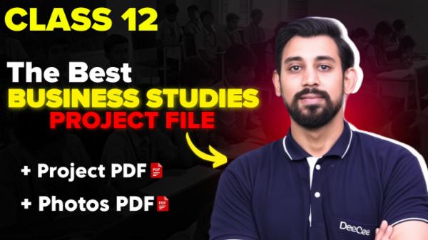 CBSE Class 12 Business Studies Project Work : Marketing Management cover