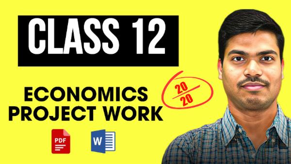 CBSE Class 12 Economics Project Work : Demonetization in INDIA cover