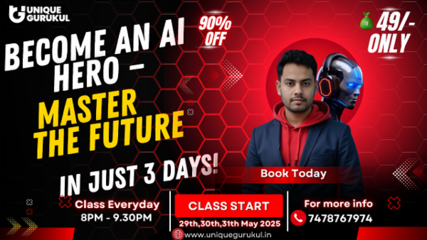 Become an AI Hero — Master the Future in Just 3 Days! cover