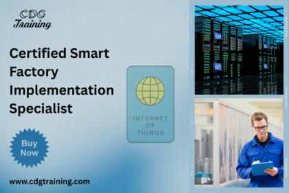 Certified Smart Factory Implementation Specialist cover