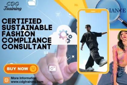 Certified Sustainable Fashion Compliance Consultant cover