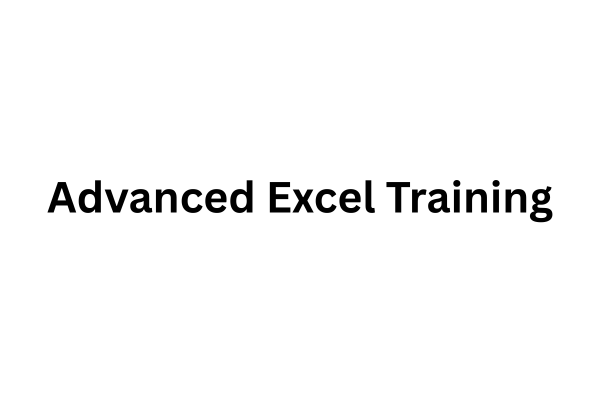 Advanced Excel Training cover
