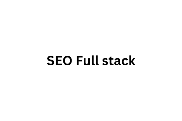 SEO Full stack cover