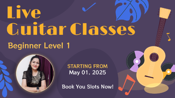 MAY 2025 - LIVE GUITAR CLASSES cover