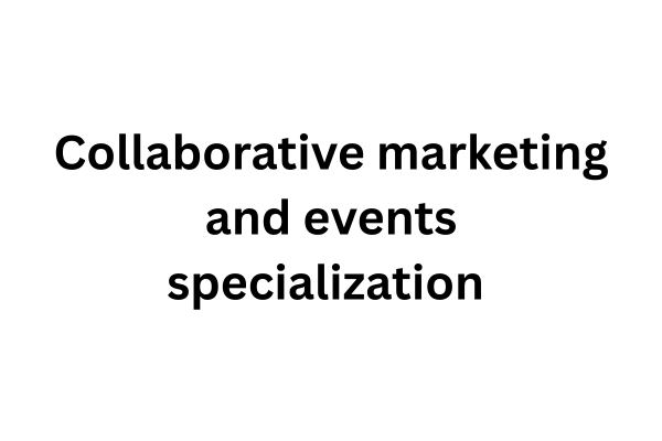 Collaborative marketing and events specialization  cover