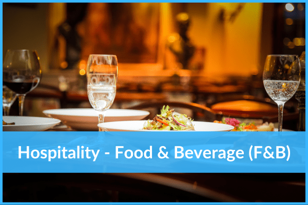 Hospitality - Food & Beverages (F&B) - English - Certificate Course cover