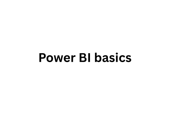 Power BI basics  cover