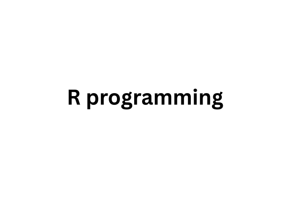 R programming  cover
