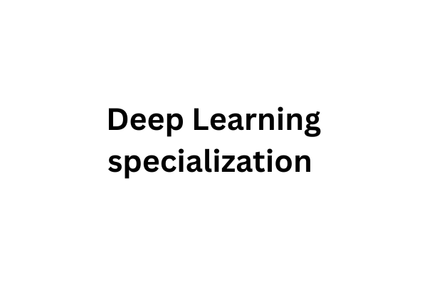 Deep Learning specialization  cover