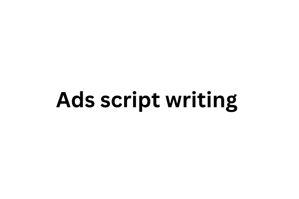Ads script writing  cover