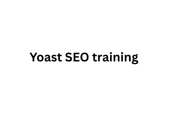 Yoast SEO training  cover