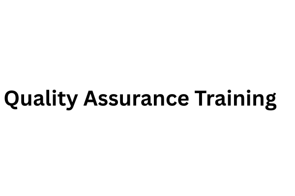 Quality Assurance Training  cover