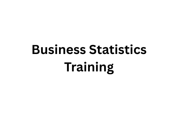 Business Statistics Training cover