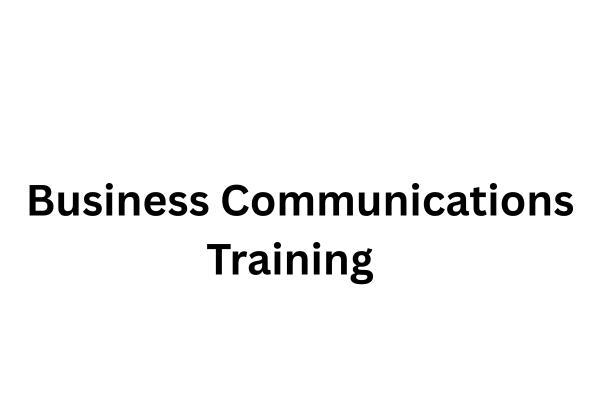 Business Communications Training  cover