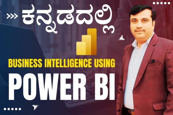 Power BI Mastery in Kannada – Projects, Certificate & PL-300 cover