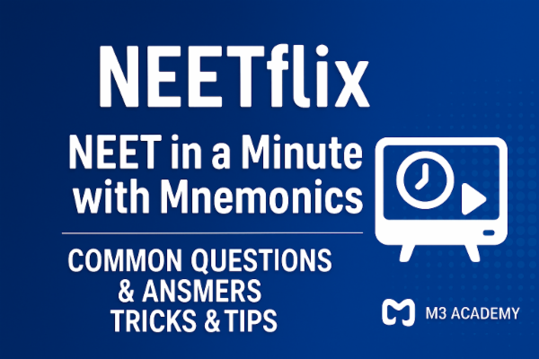 NEETflix – NEET in a Minute with Mnemonics cover