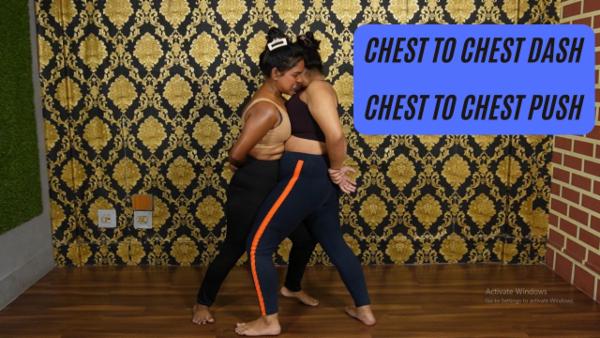 Mou vs Nusrat[Chest to chest push and dash ] cover