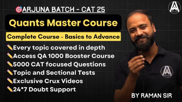 Comprehensive Quant Package for CAT 2025 by Raman Sir cover